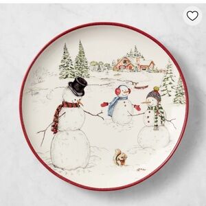 William Sonoma Snowman Collection Salad Plates
Set of 4